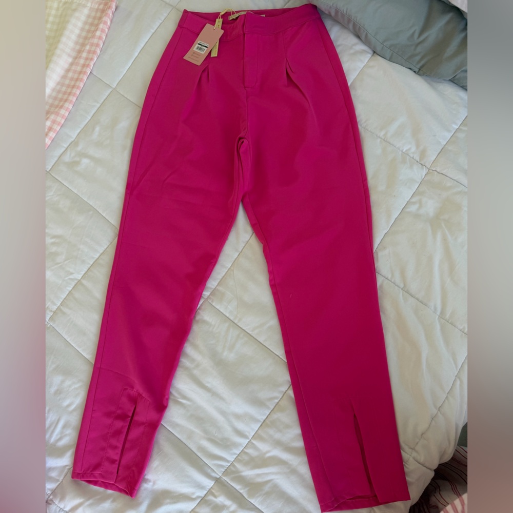 Vibrant Pink Pants #052
